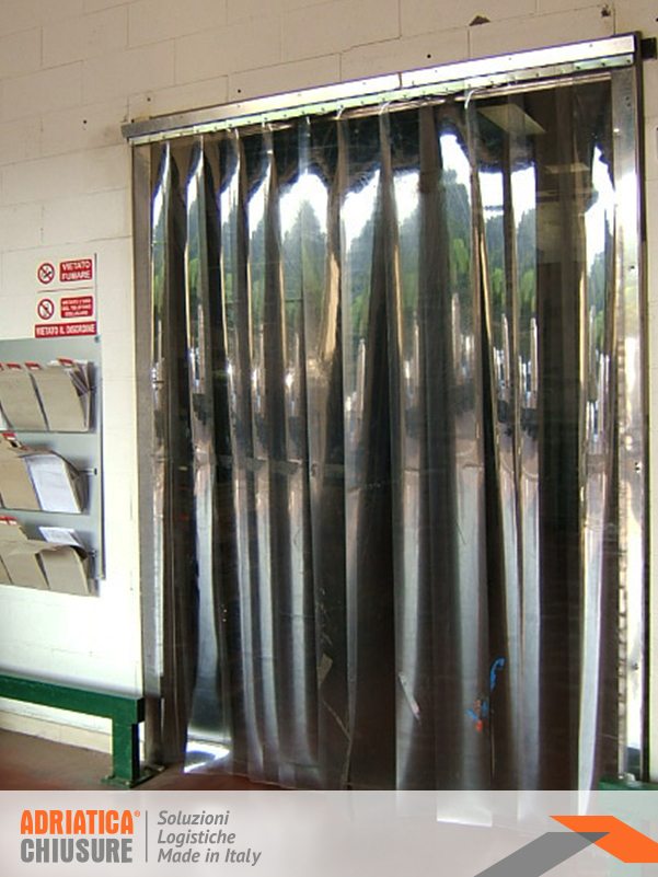 porte industriali in pvc